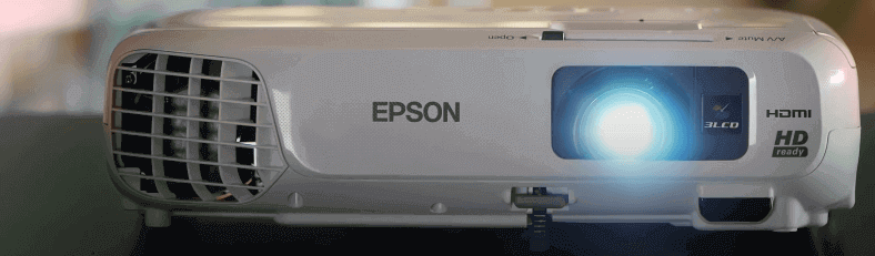 Proyector Epson blanco