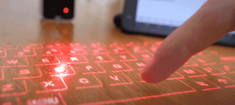 teclado laser